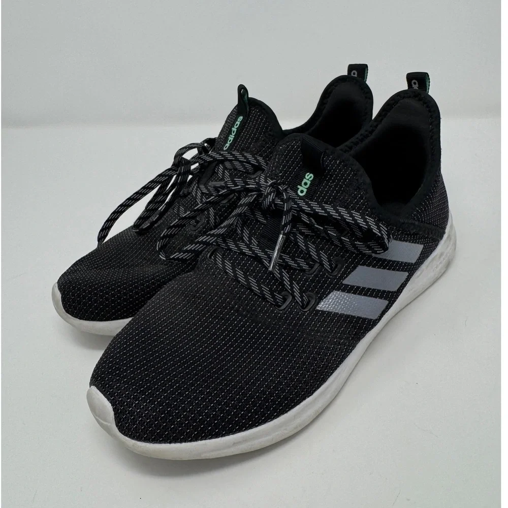 Adidas Black Cloudfoam Pure Running‎ Shoes